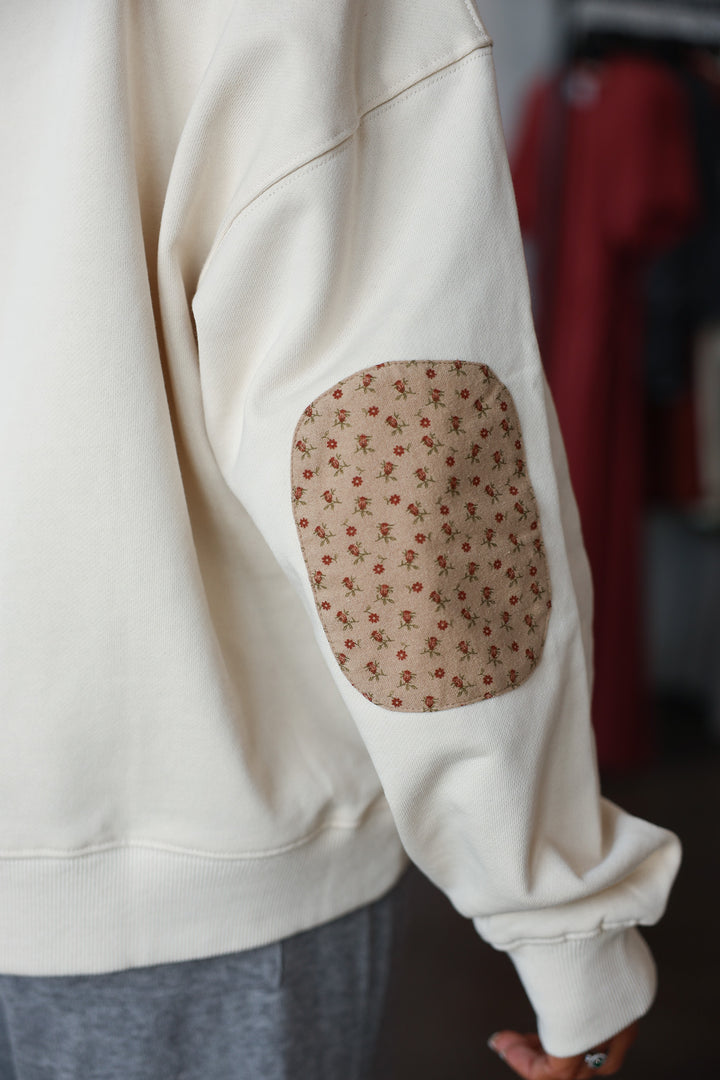 Elbow Patch Sweatshirt
