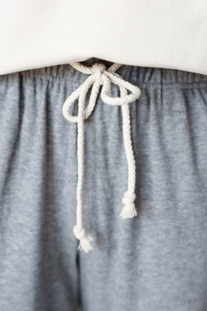 Soft Knit Pants - Gray