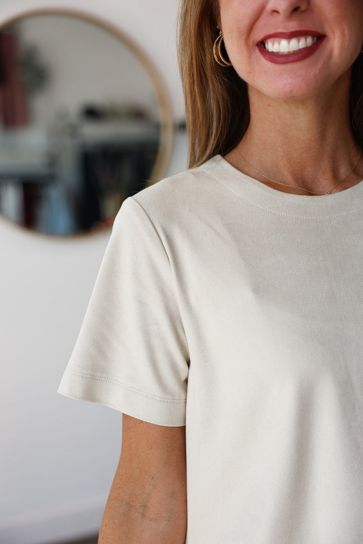 Steve Madden Ezra Top - Bone