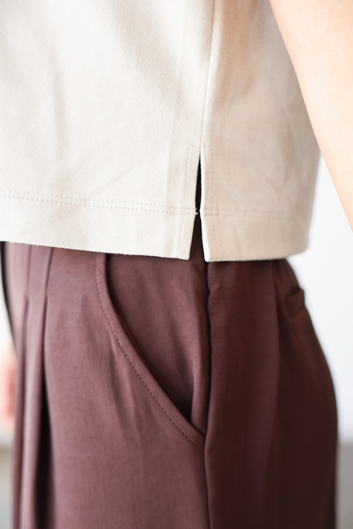 Steve Madden Ezra Top - Bone