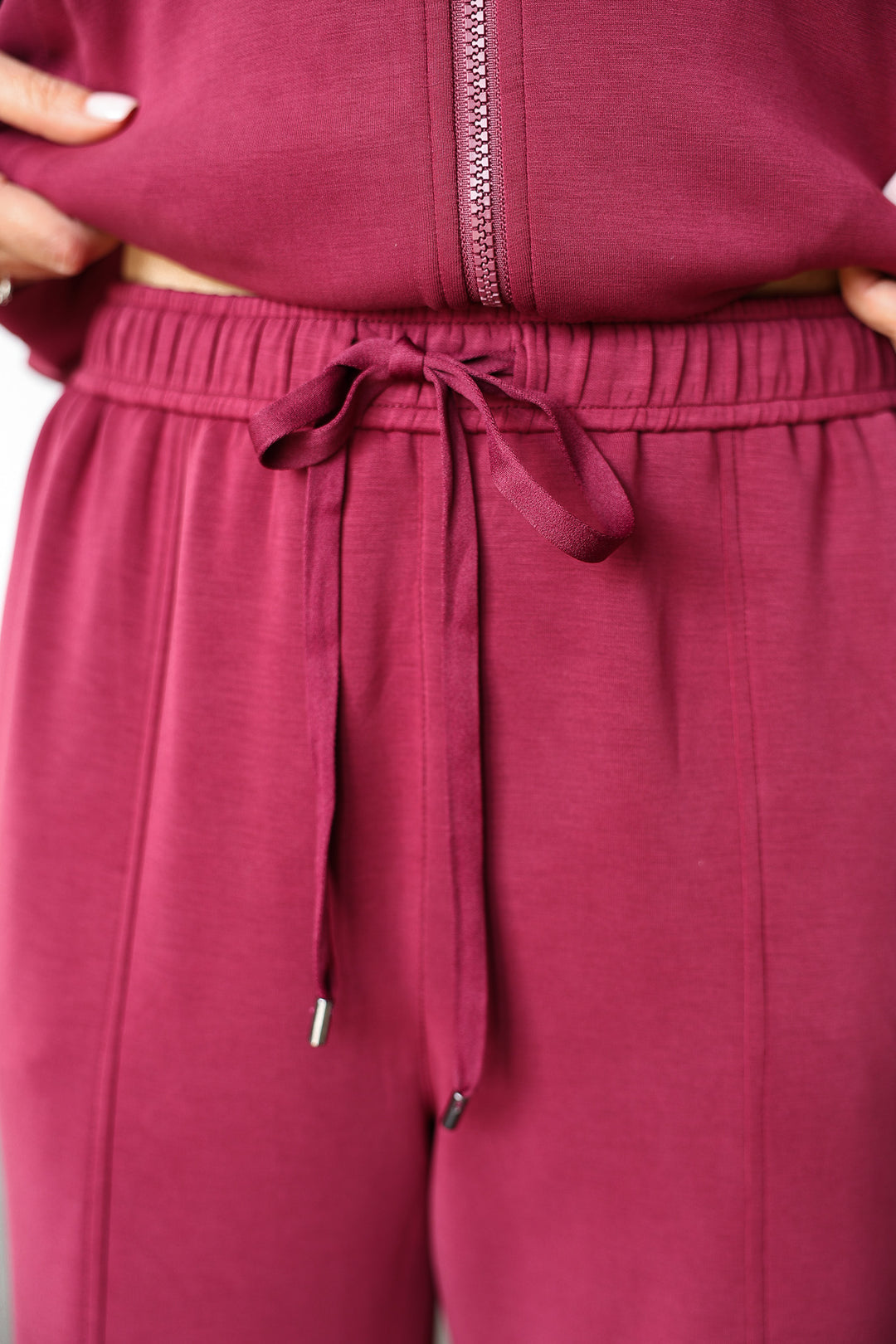 Soft Modal Pants - Rosewood