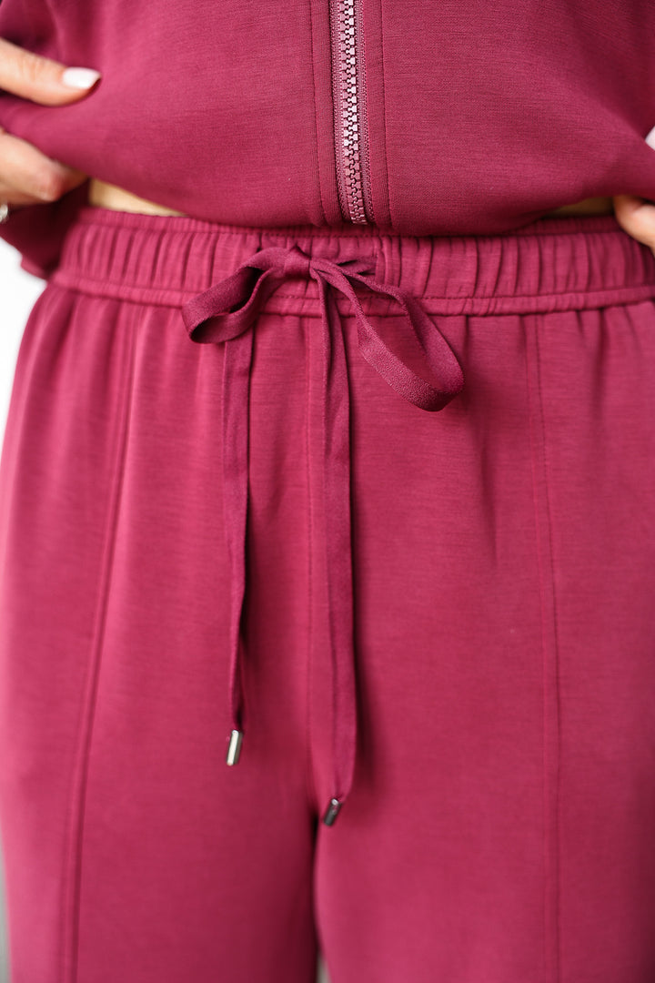 Soft Modal Pants - Rosewood