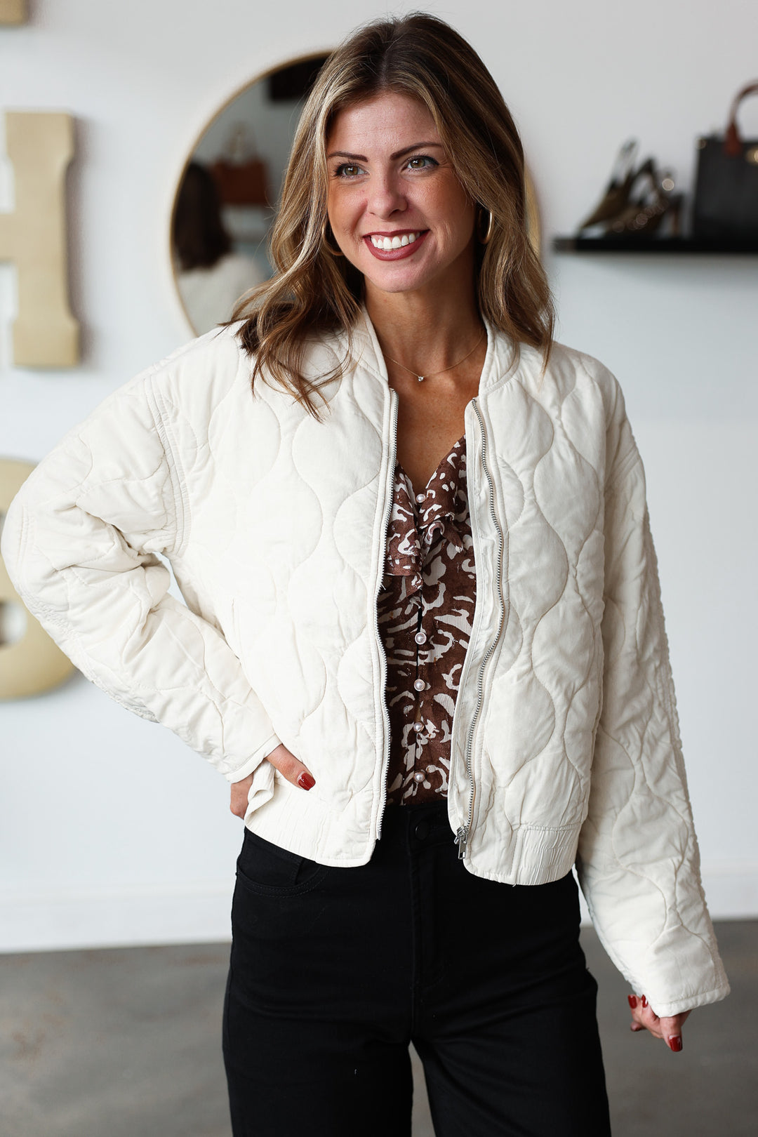 Dear John Maverick Jacket - White Cap