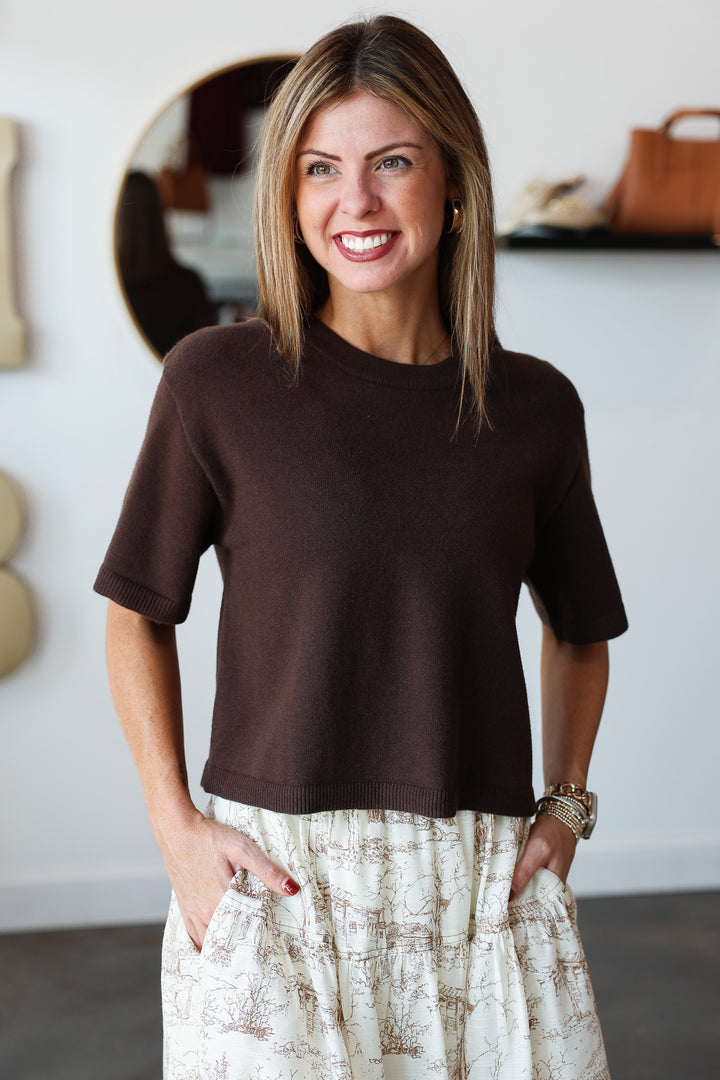 Steve Madden Kori Top - Brown