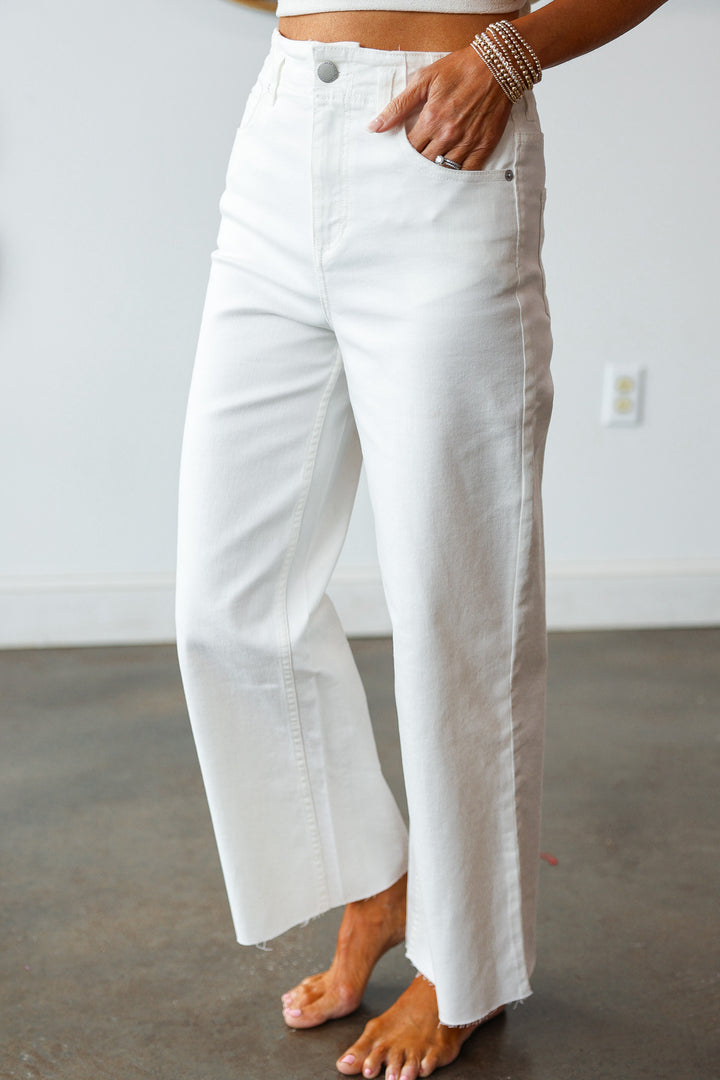Dear John Holly Jeans - White
