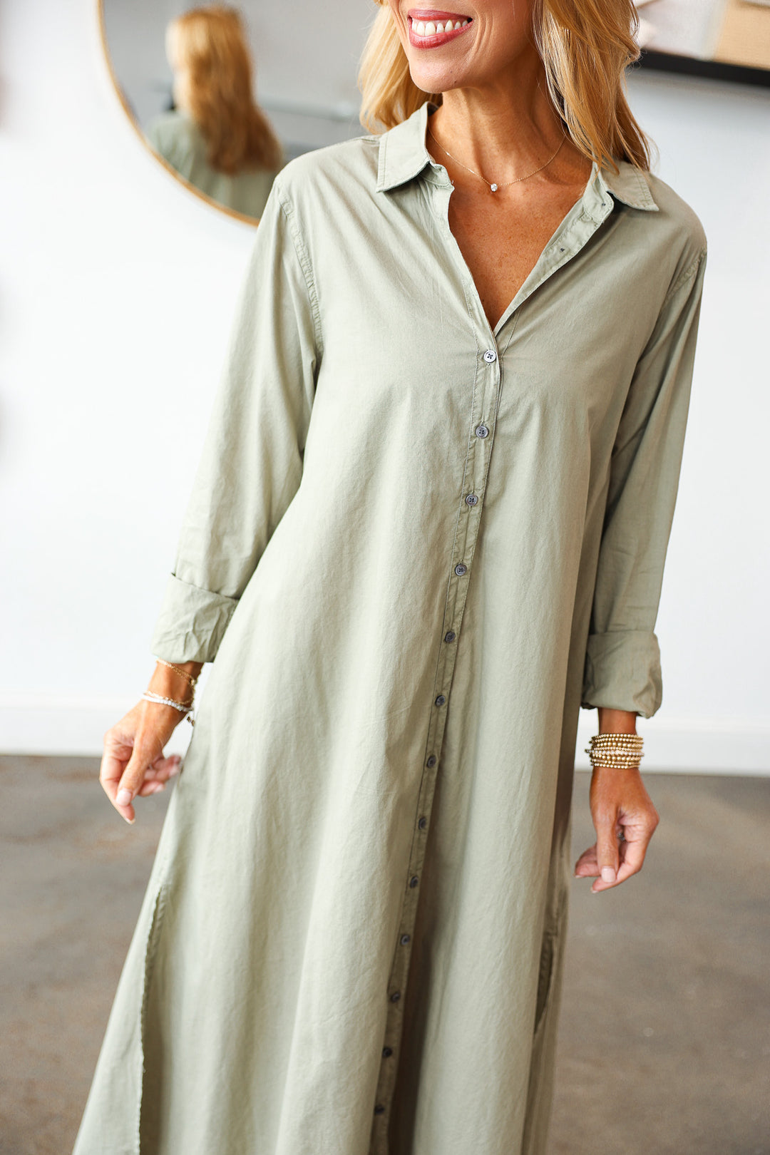 Dear John Loden Dress - Vetiver