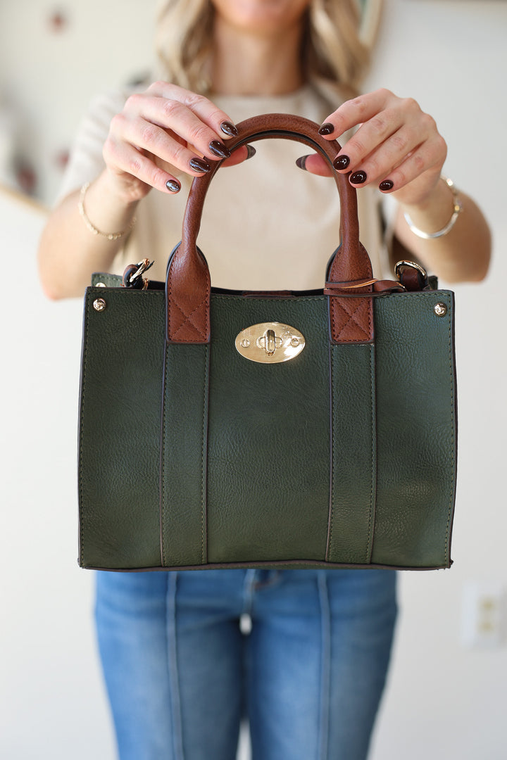 Cameron 3-in-1 Handbag - Olive