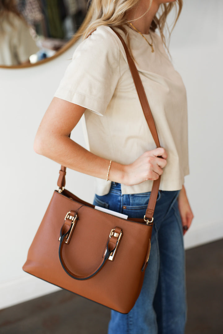 The Shaina Bag - Brown