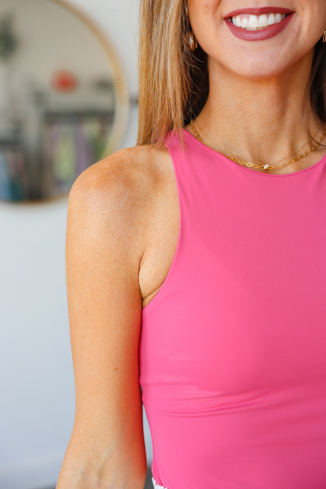 Steve Madden Nico Bodysuit - Fruit Dove