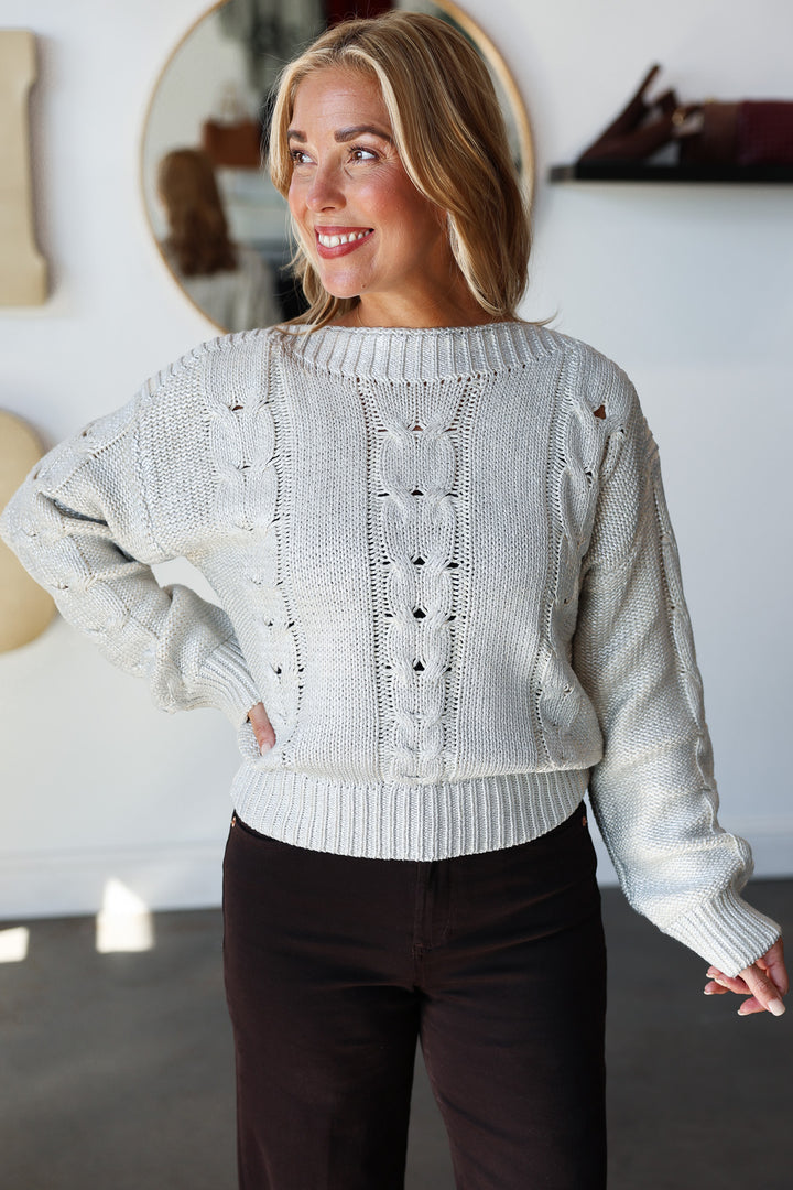 Steve Madden Debbi Sweater - Antique