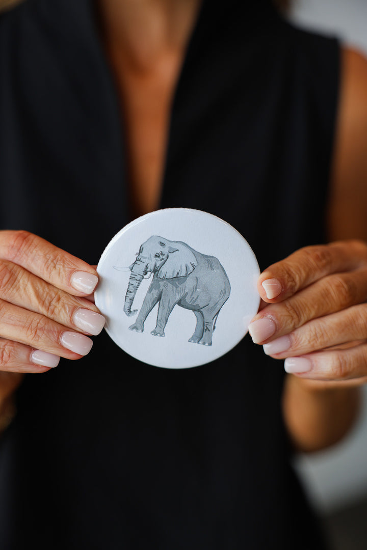 Elephant Button