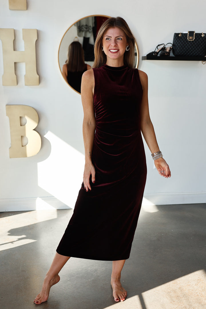 Steve Madden Mo Dress - Wine