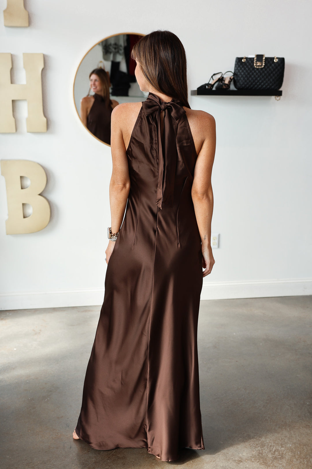 Steve Madden Lara Dress - Dark Espresso