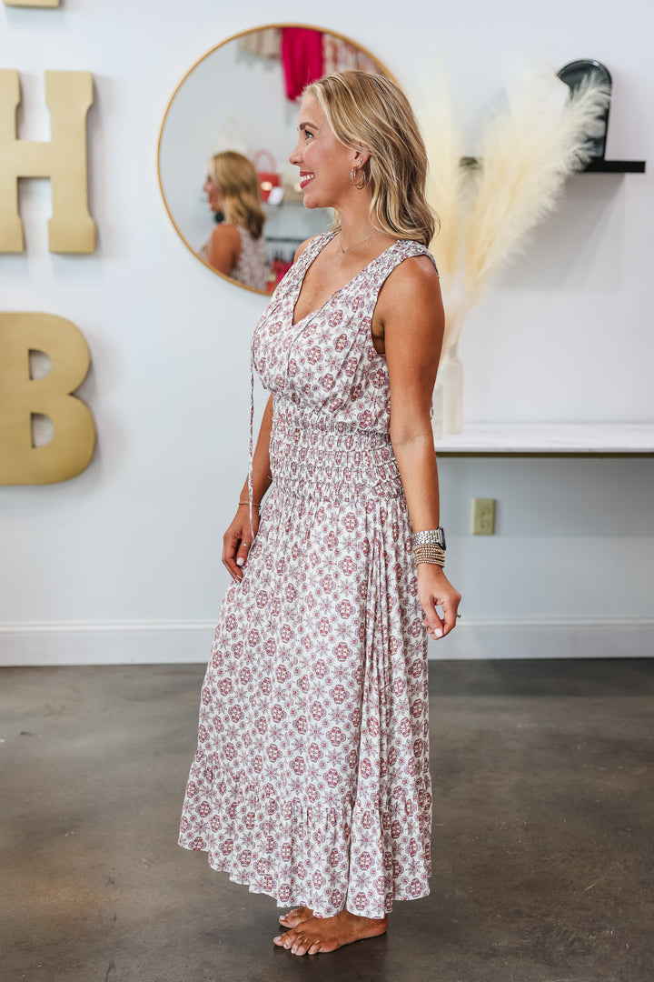 Printed Maxi Dress