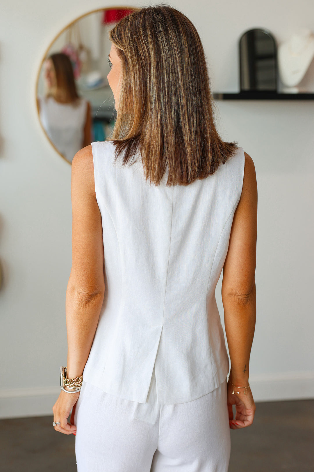 Steve Madden Wesley Top - White