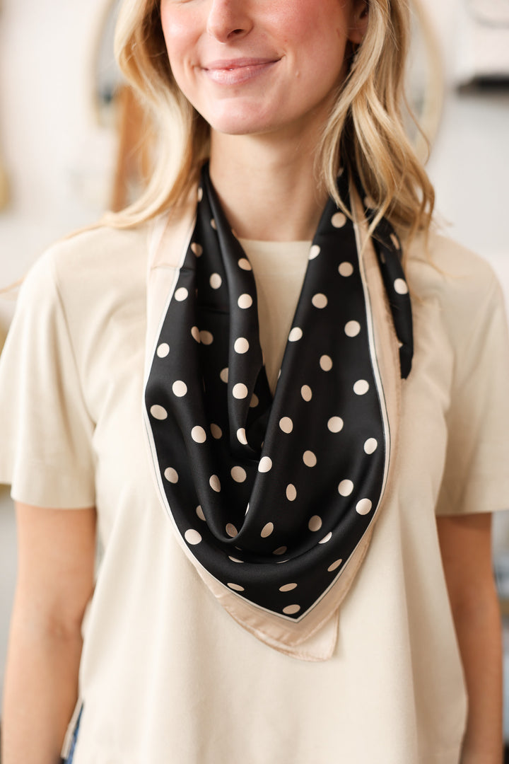 The Audrey Scarf - Black