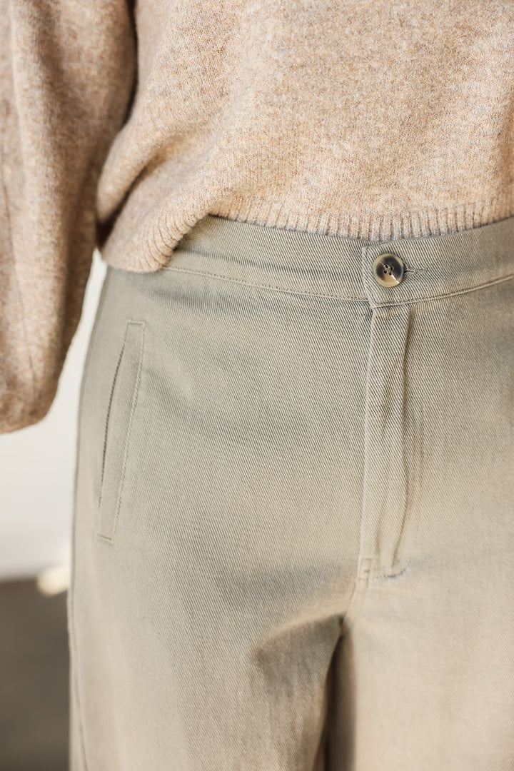 Twill Pants - Olive