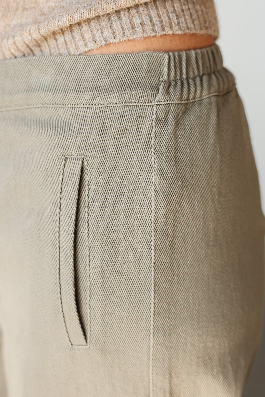 Twill Pants - Olive