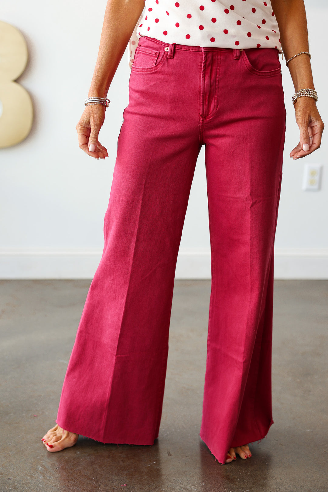 Dear John Fiona Jeans - Tibetan Red