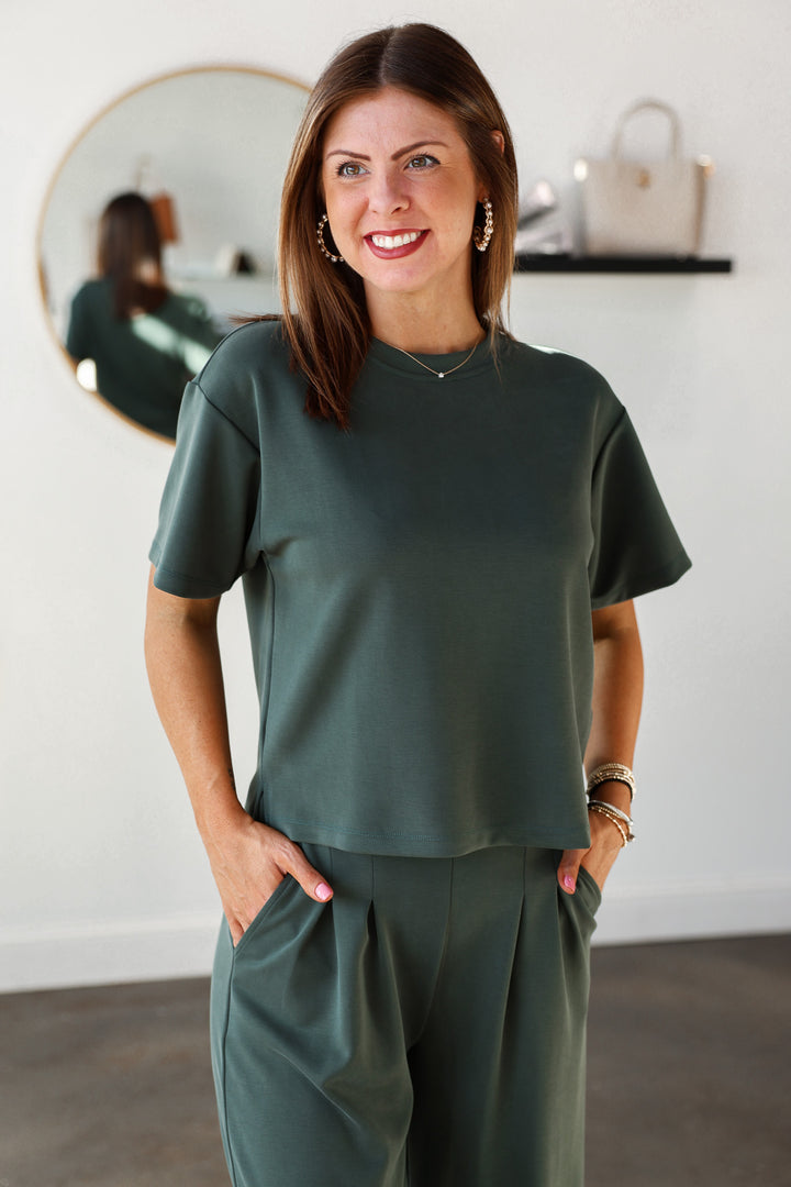 Boxy Tee - Green