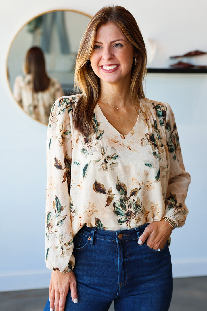 Floral Printed Blouse