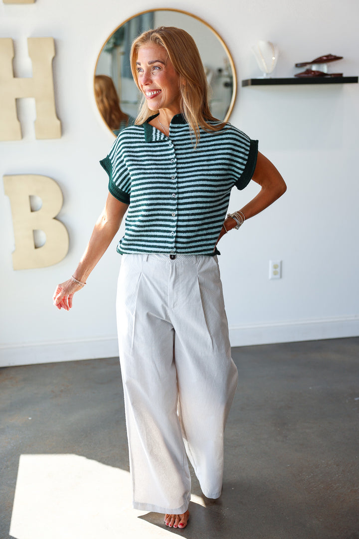 Pinstripe Pants