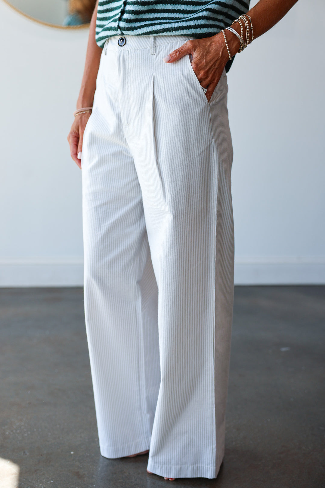 Pinstripe Pants