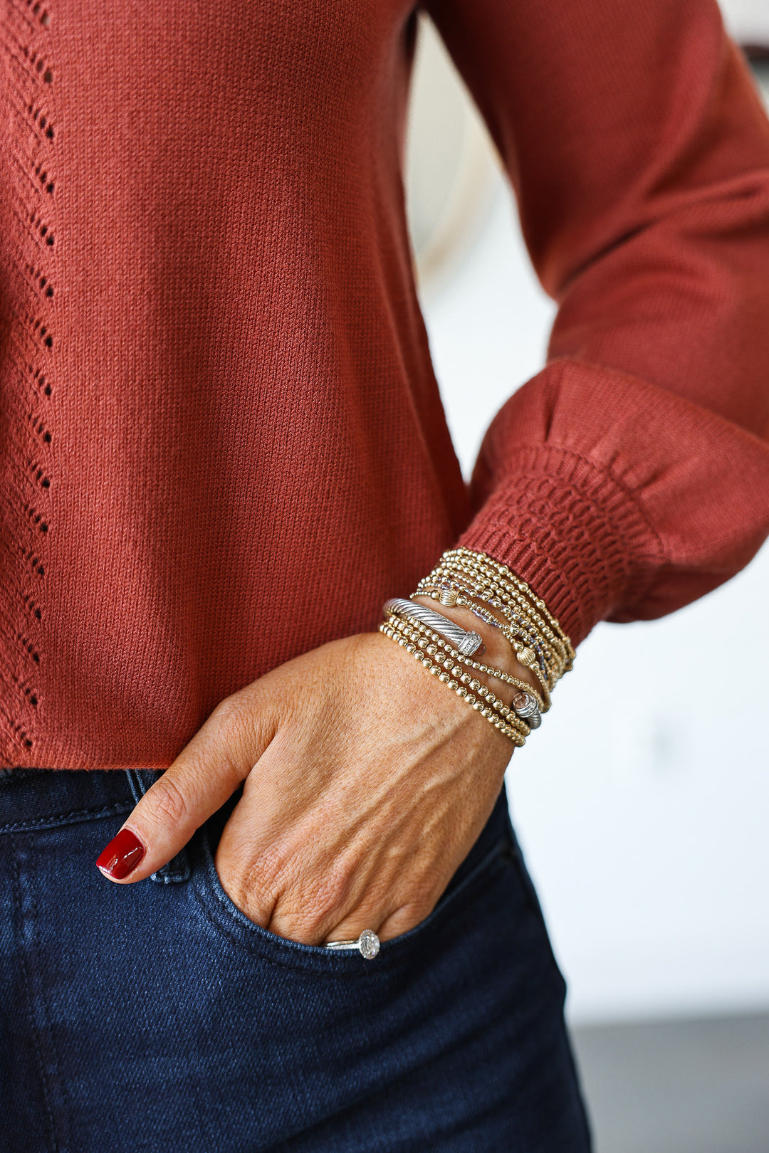 Scalloped Edge Cardigan