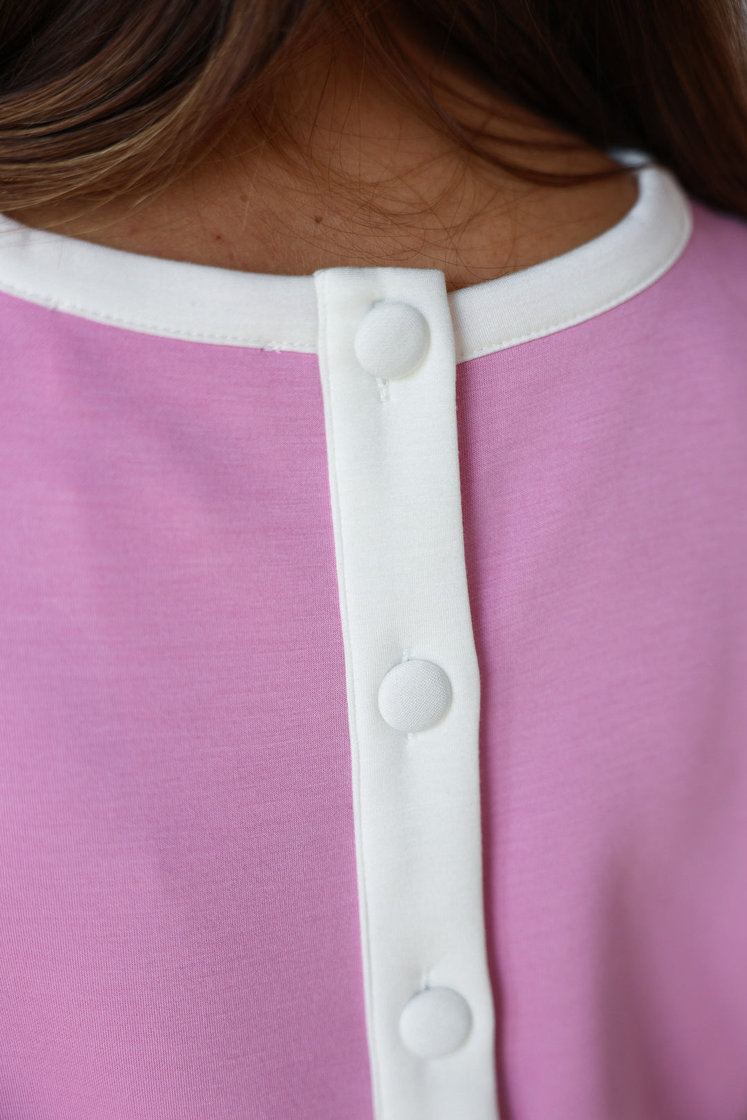 Contrast Trim Scuba Tank - Pink