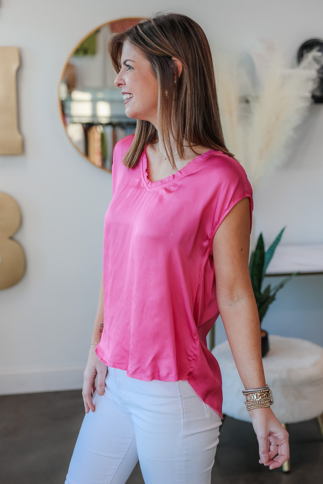 Dear John Yanis Top - Pink