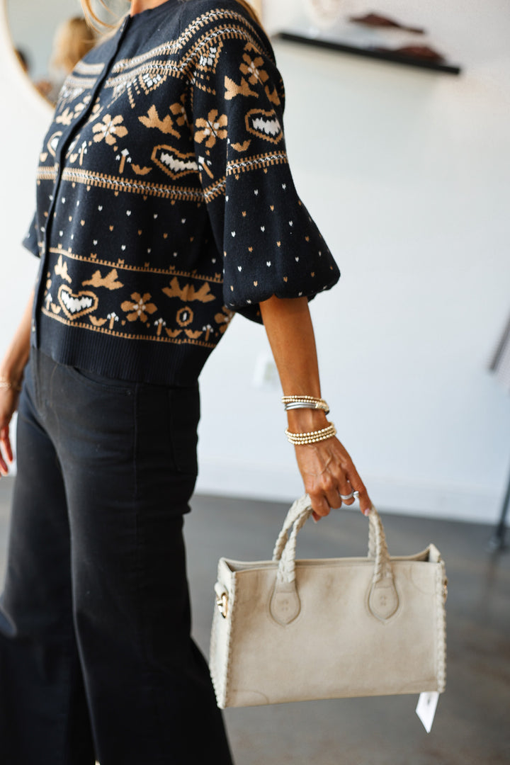 Shu Shop Dali Bag - Taupe Suede