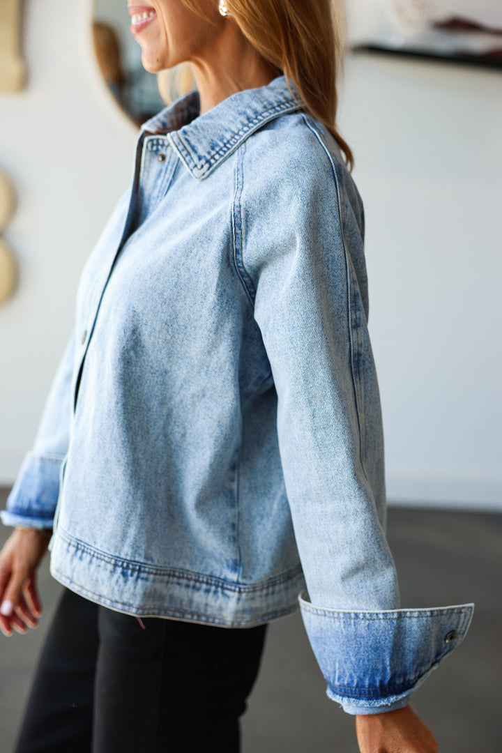 Washed Denim Jacket