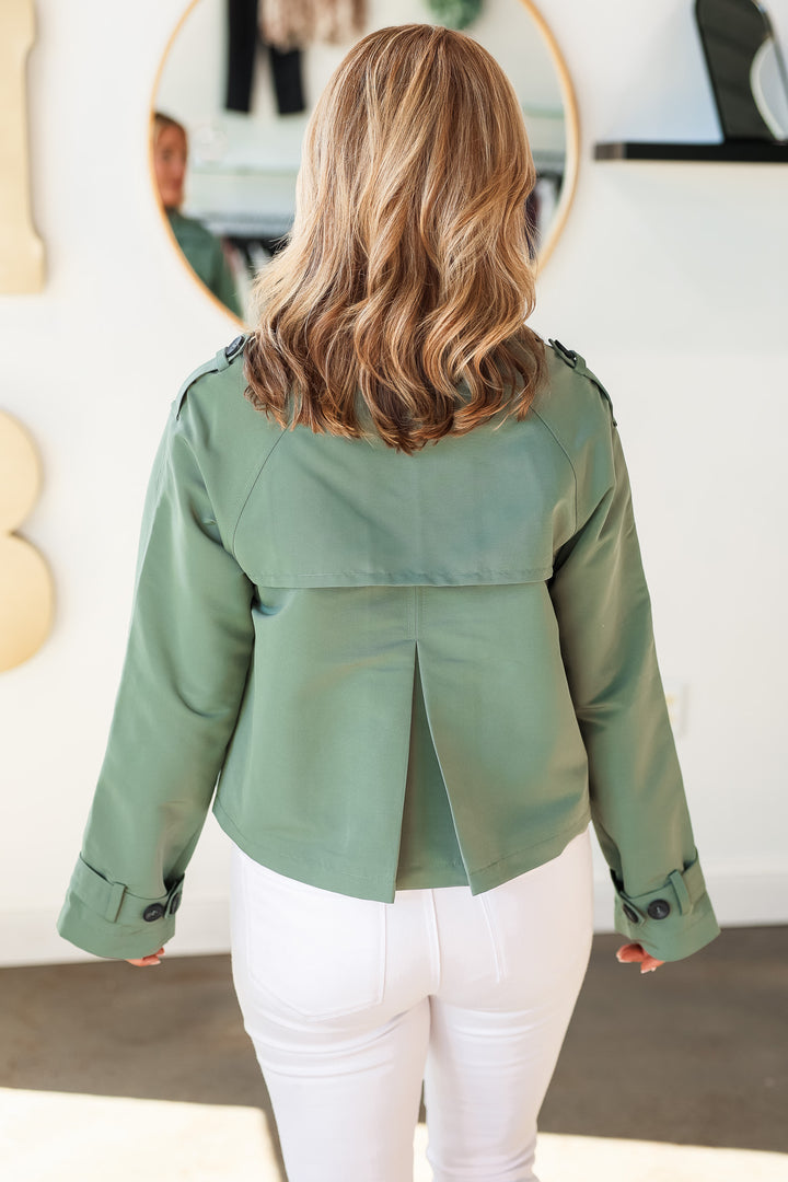 Steve Madden Sirrus Jacket - Basil