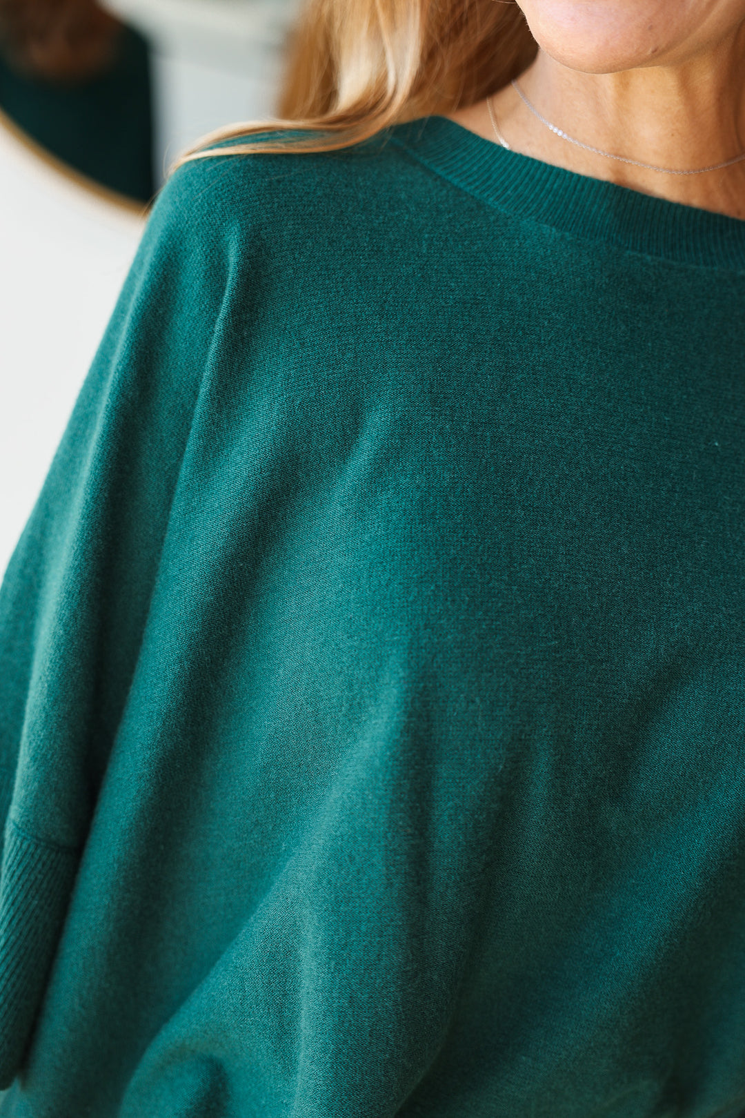 Oversized Sweater - Pine Green