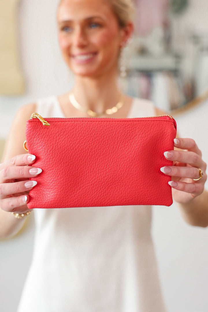 Small Crossbody - Coral