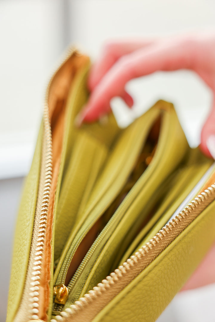 Small Crossbody - Light Olive