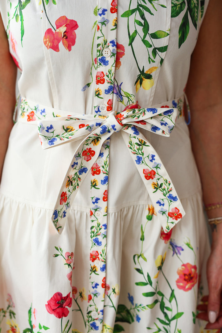 Floral Button Down Dress