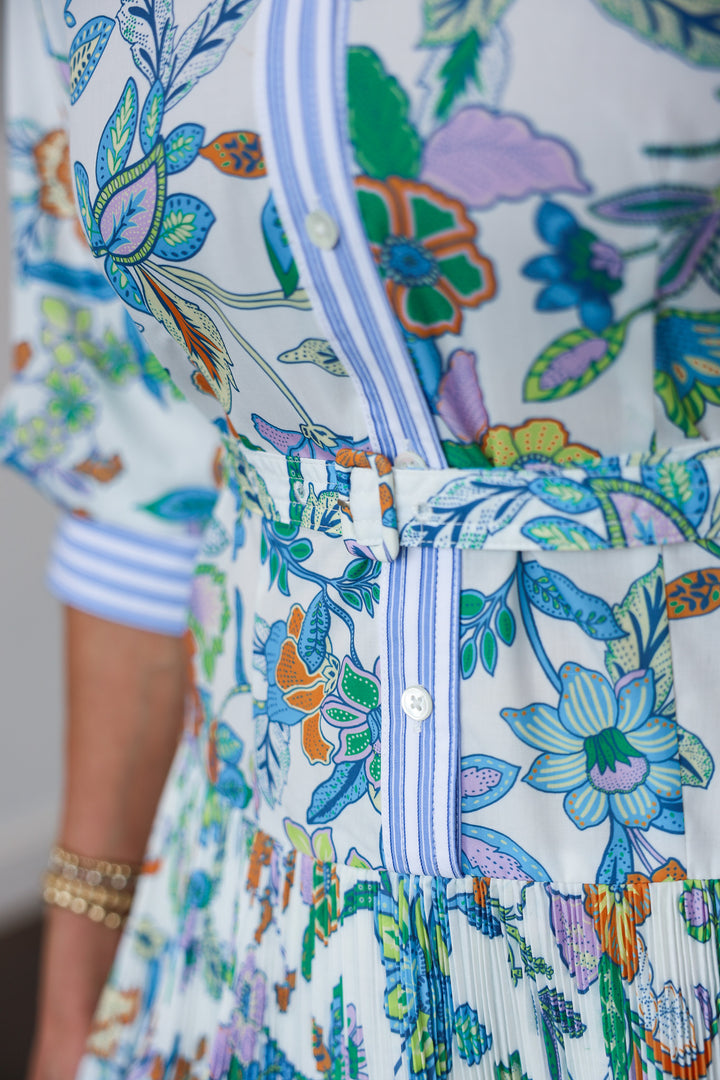 Printed Tiered Skirt Dress