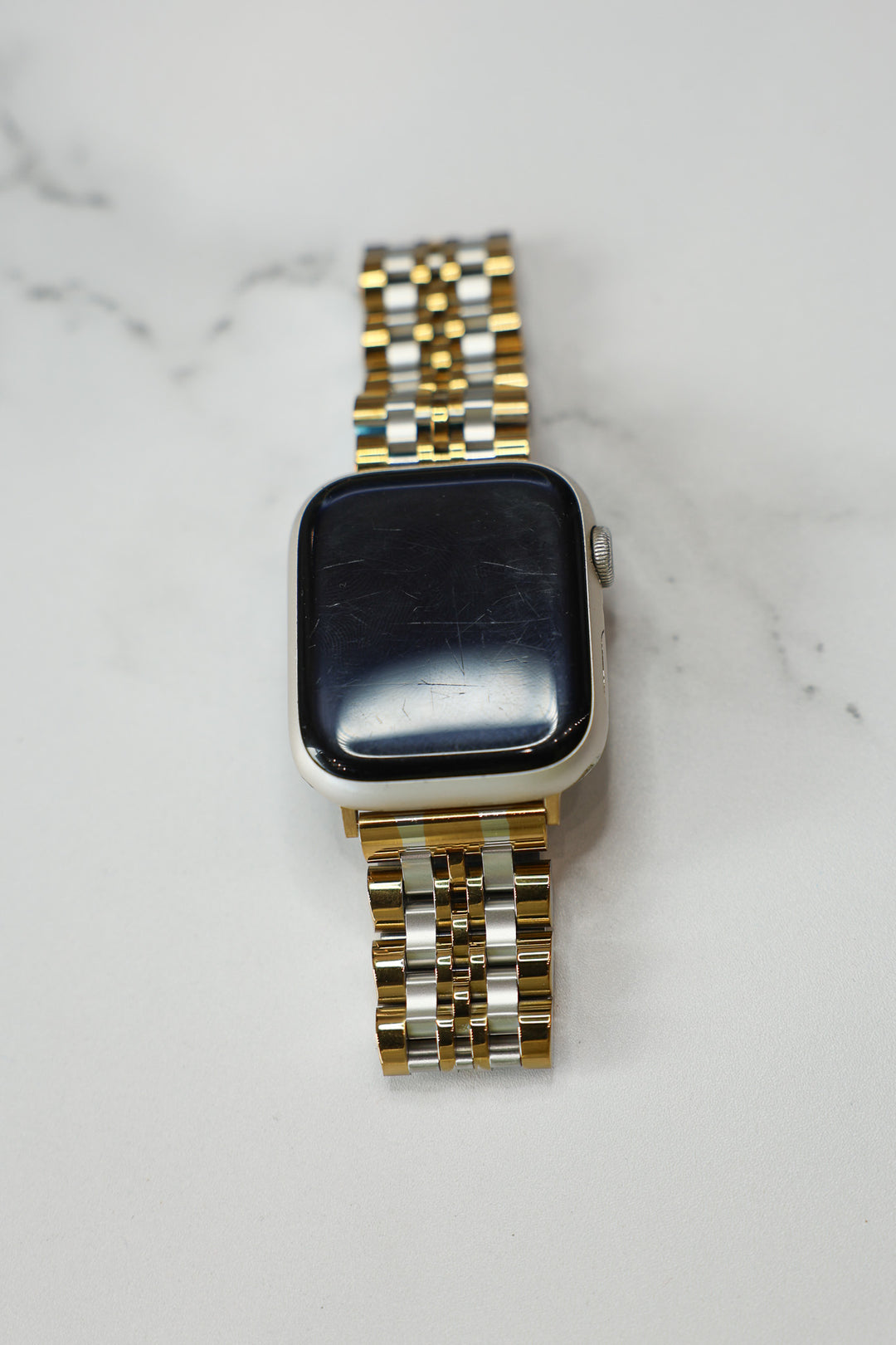 Mixed Metal Apple Watch Strap