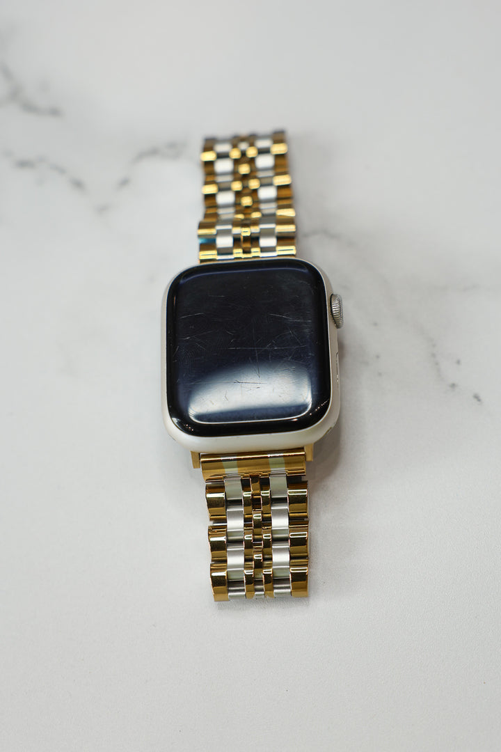 Mixed Metal Apple Watch Strap