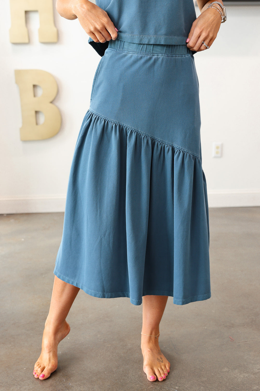 Teal Set - Skirt