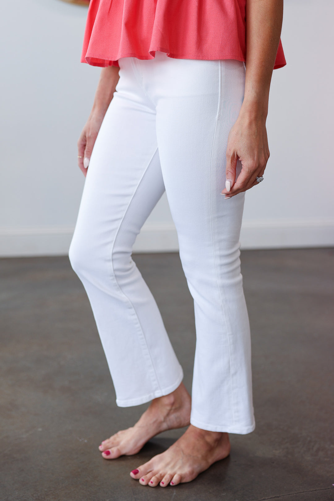 Dear John Jeanne Denim - White