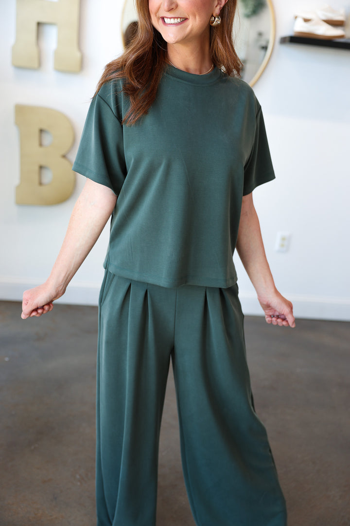 Boxy Tee - Green