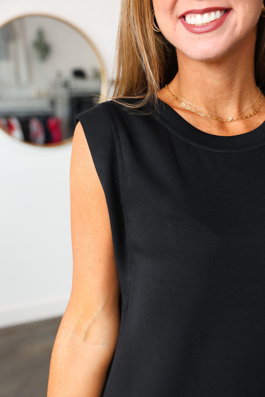 Shift Maxi Dress - Black