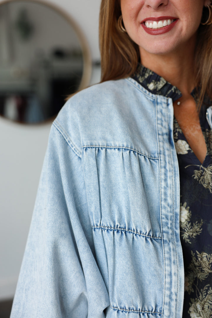 Denim Oversized Jacket