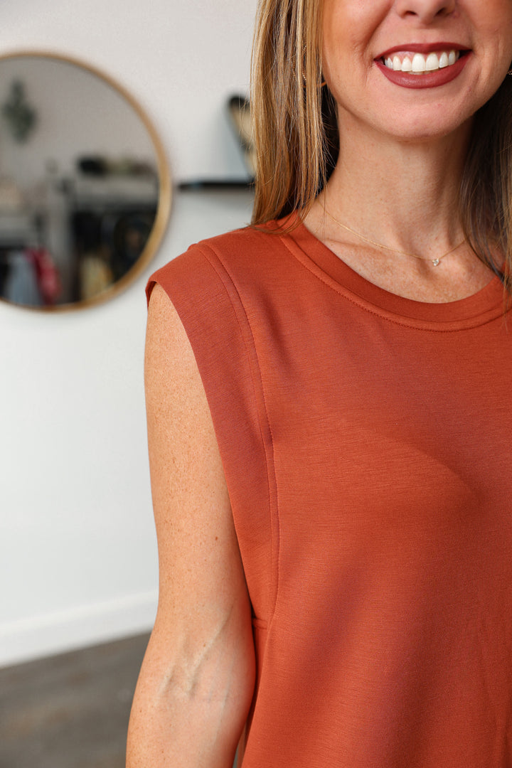 Shift Maxi Dress - Clay