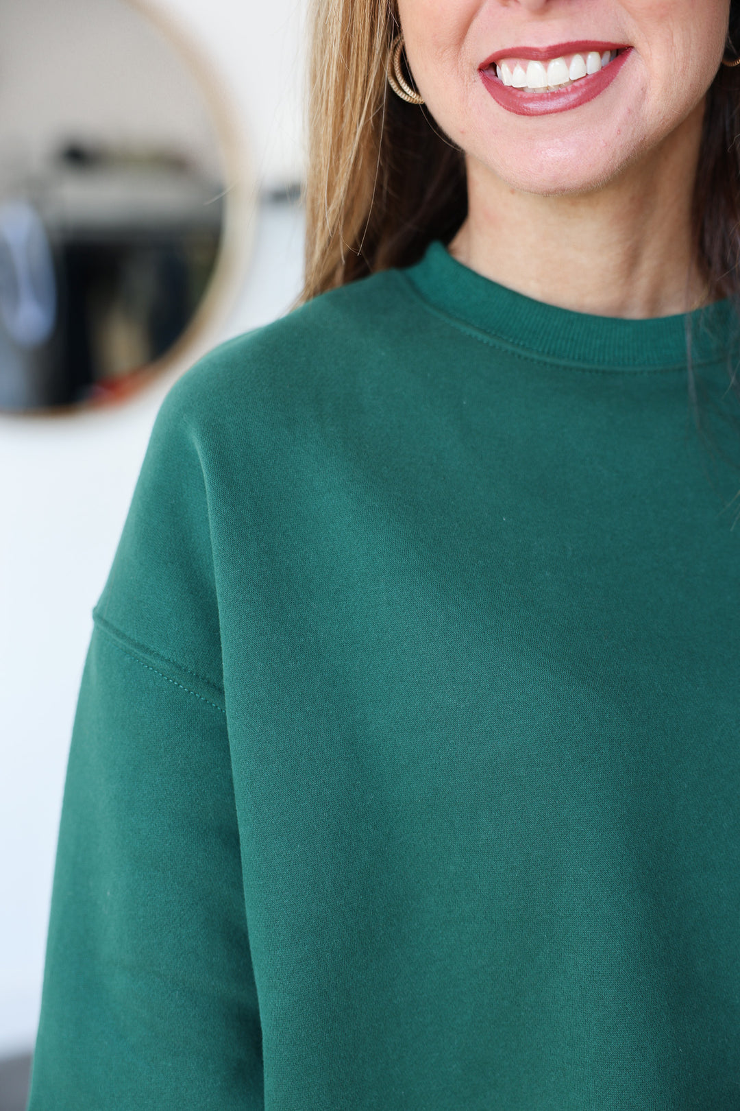 Oversized Sweatshirt - Hunter