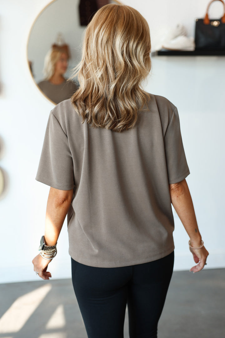 Soft Crew Tee - Mocha