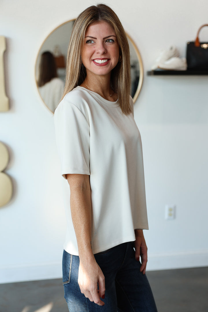 Soft Crew Tee - Ivory