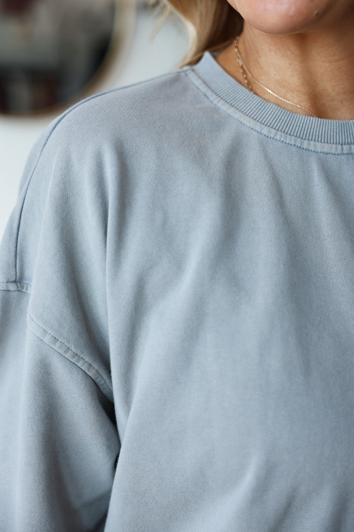 French Terry Sweatshirt - Gray